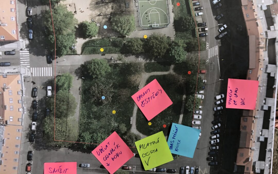 Veřejná prezentace revitalizace parku Lotyšská